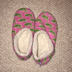 whale slippers!!!